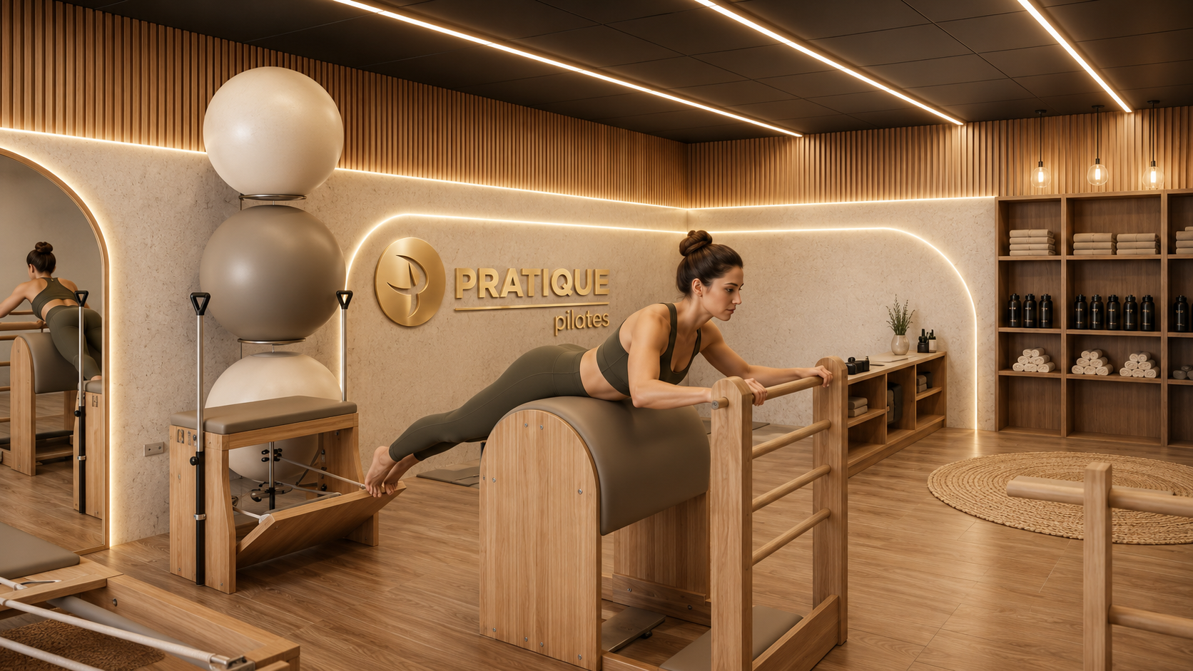 Studio Pratique Pilates na Arena Guarani, em Belo Horizonte